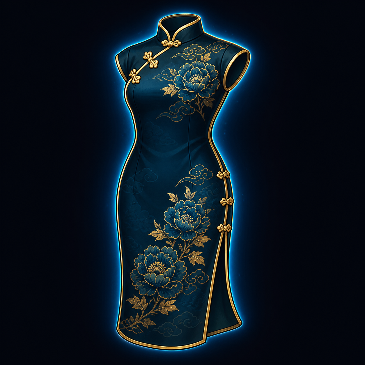 Bespoke Silk Cheongsam