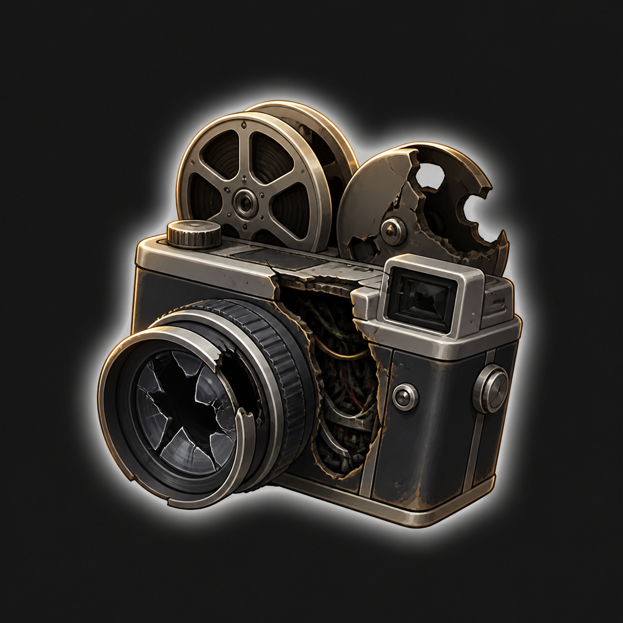 Broken Film Camera