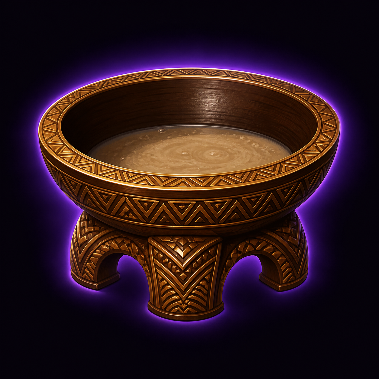 Chief's Ceremonial Kava Bowl