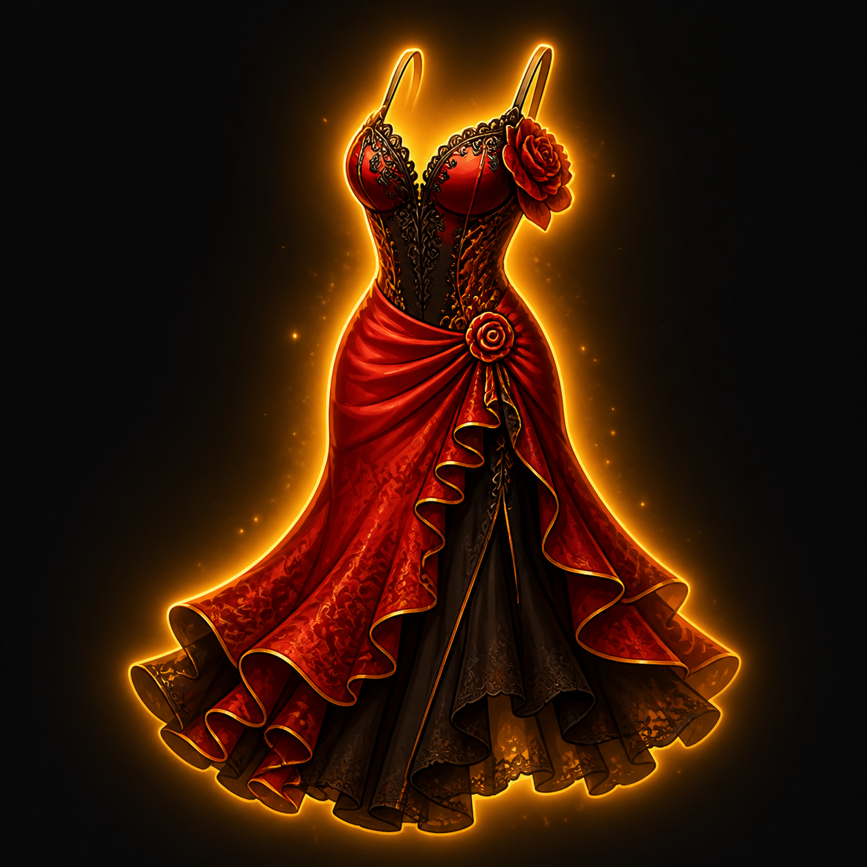 Couture Tango Gown