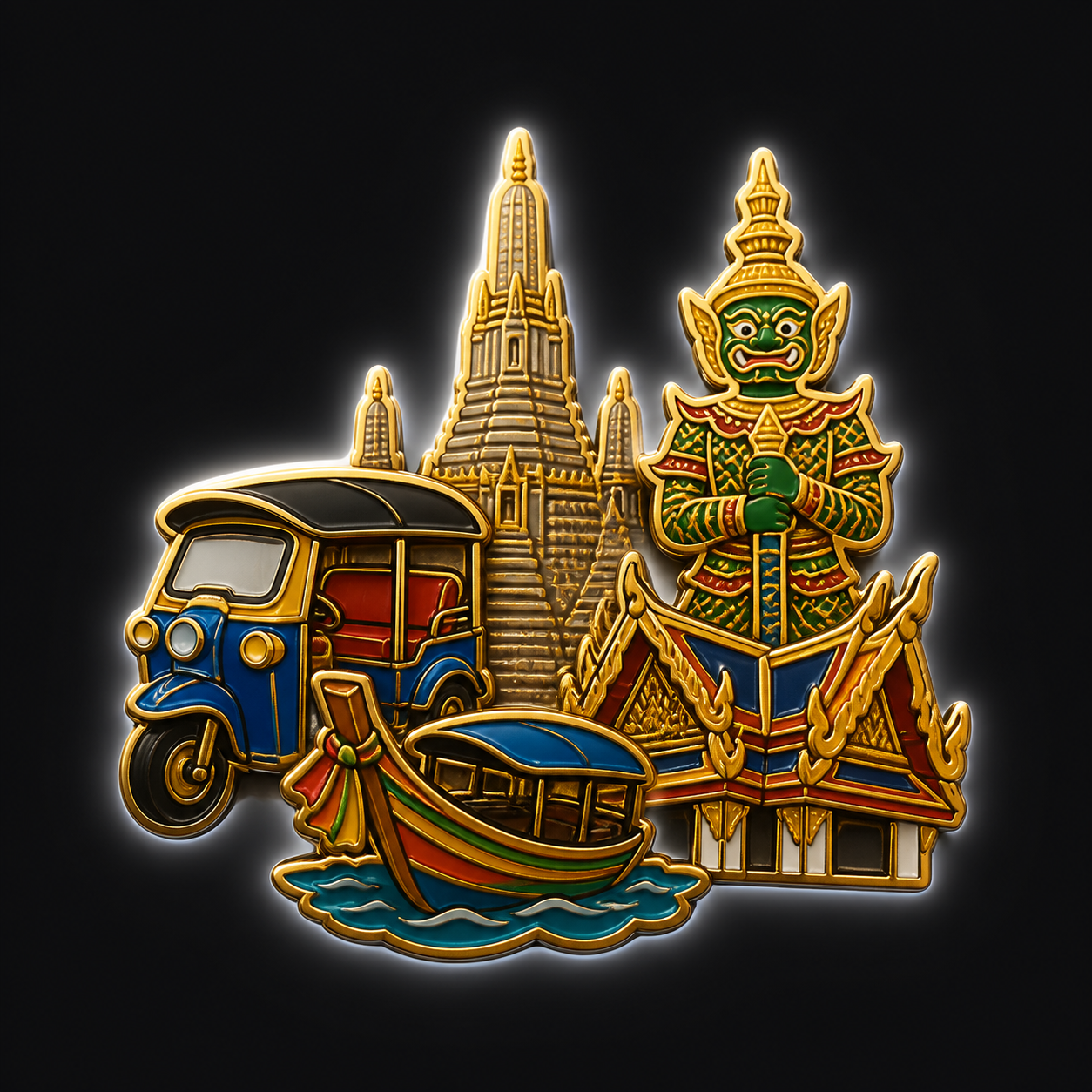 Enamel Pin Set