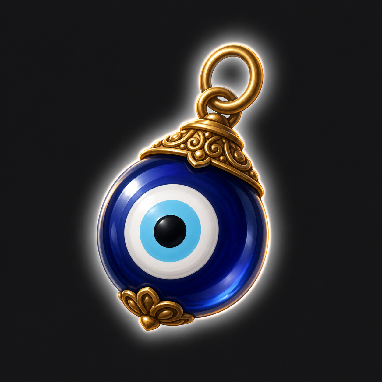 Evil Eye Bead Charm