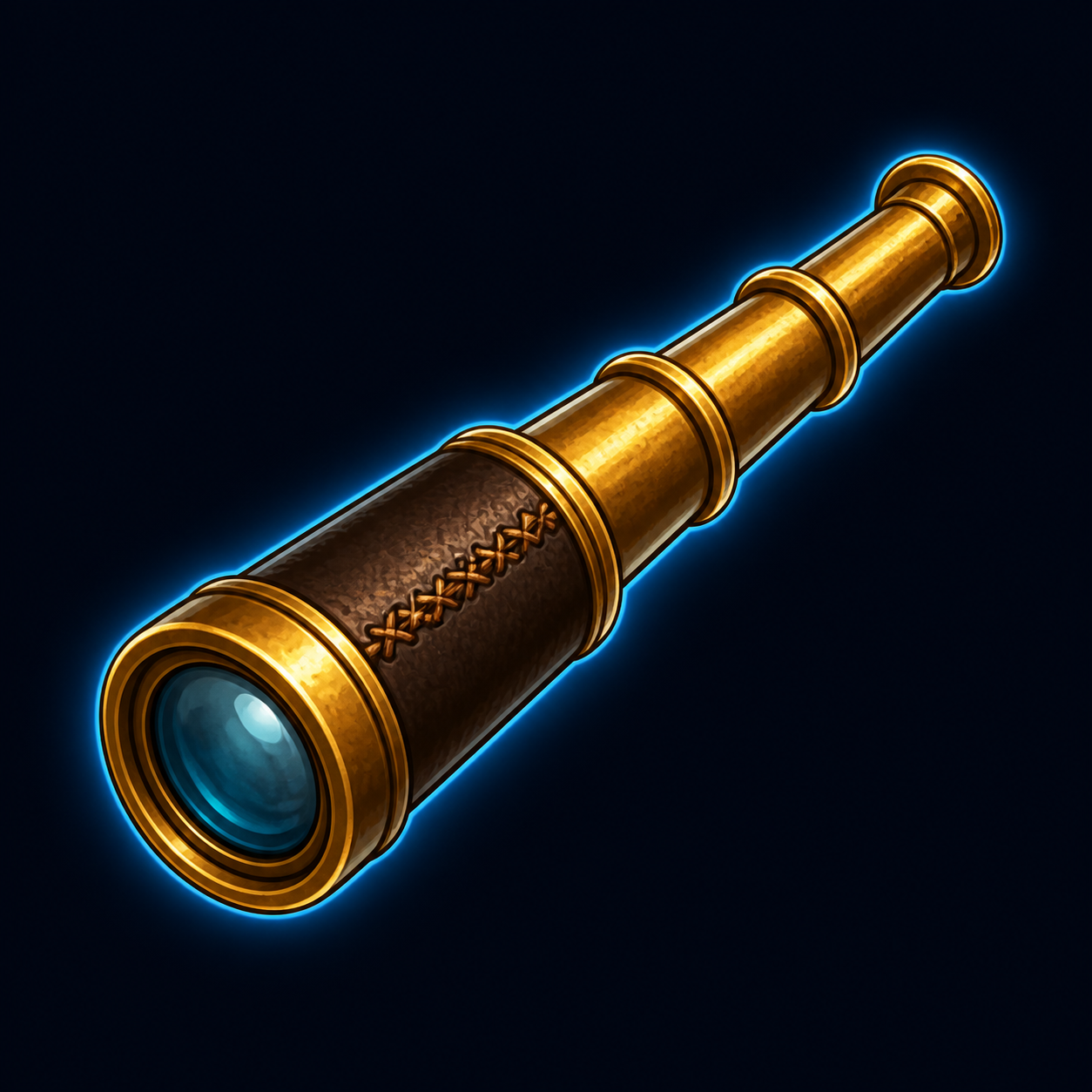 Explorer's Brass Telescope