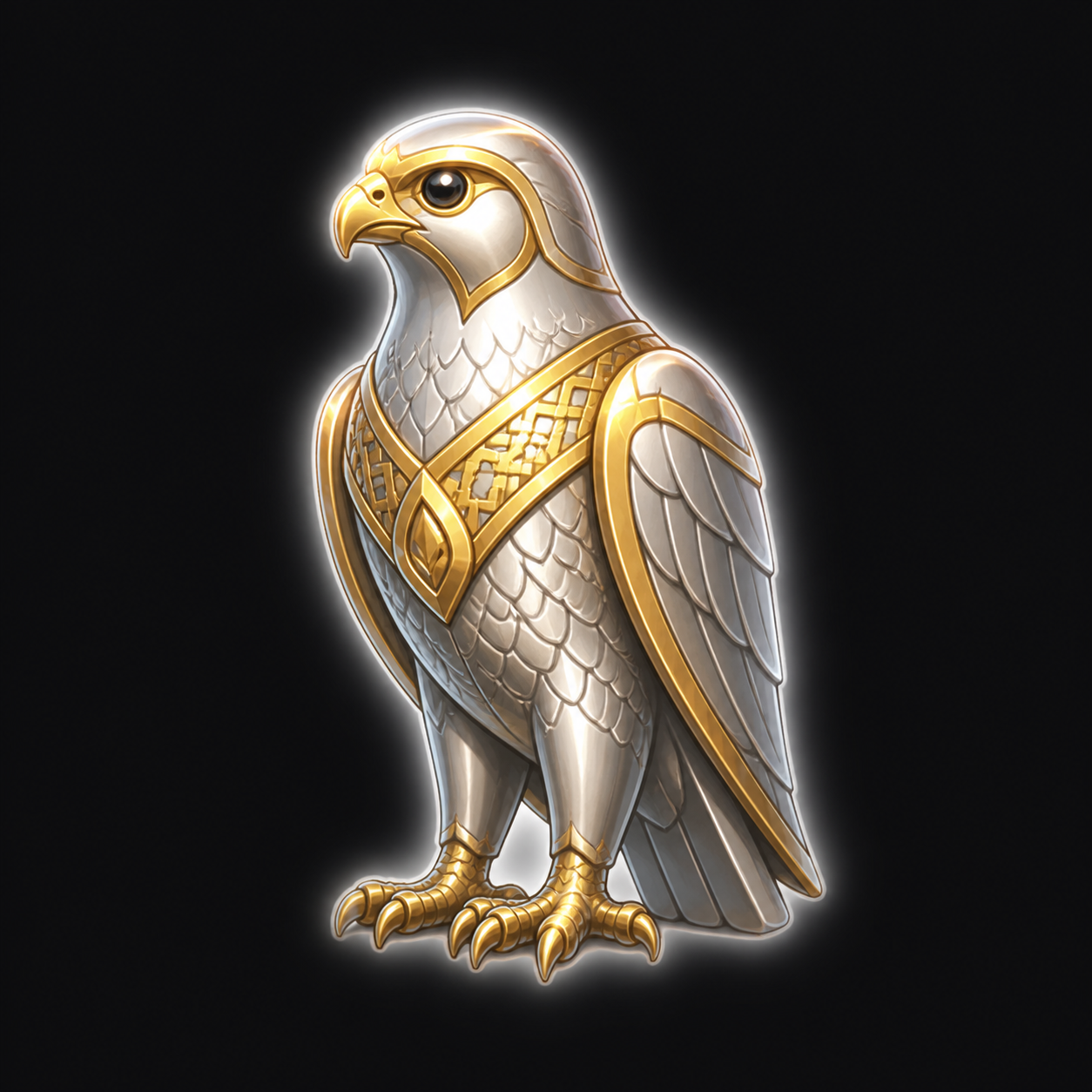 Falcon Figurine