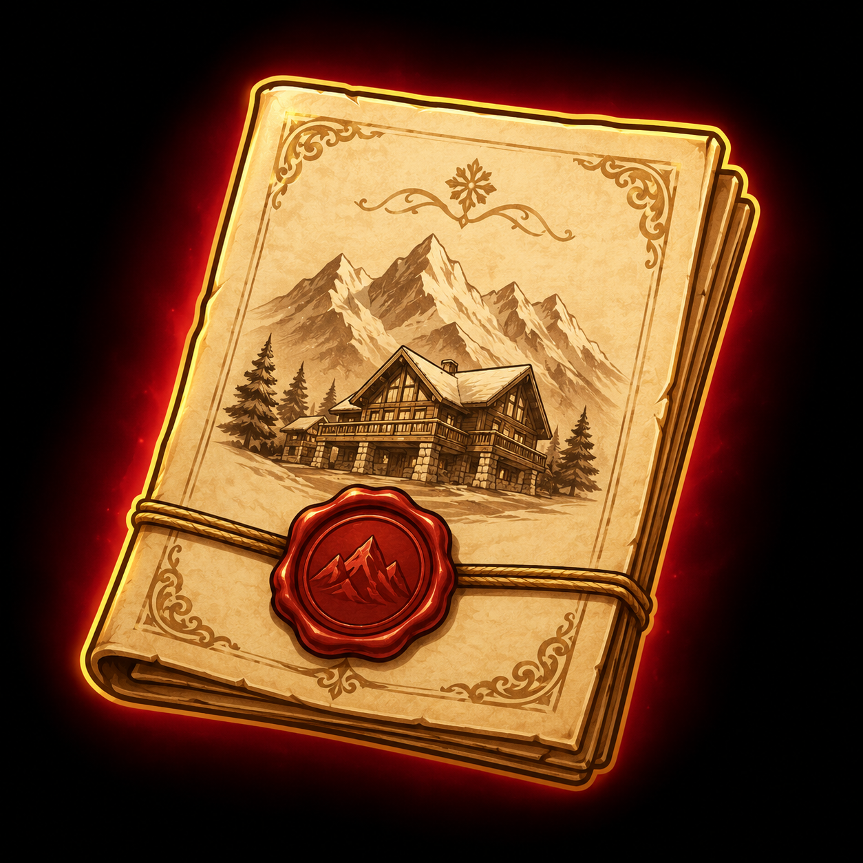 Founder's Alpine Lodge Deed Replica