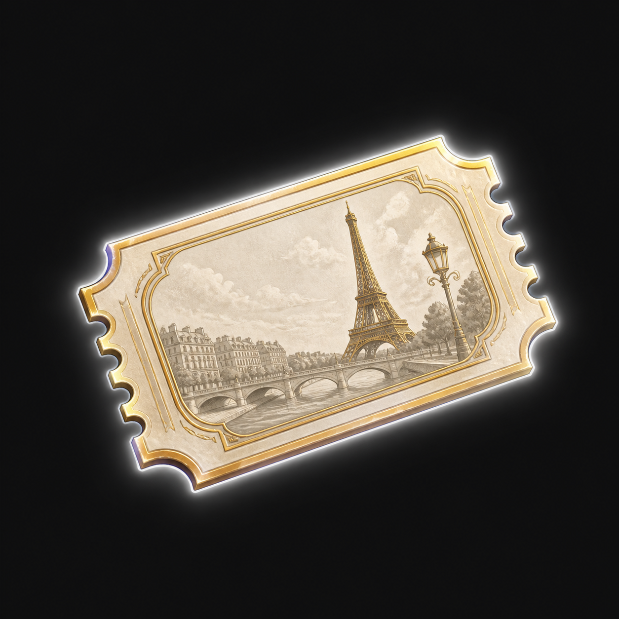 Gallery Ticket Stub