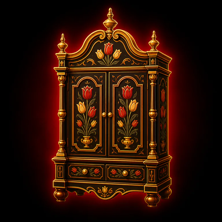 Golden Age Tulip Cabinet