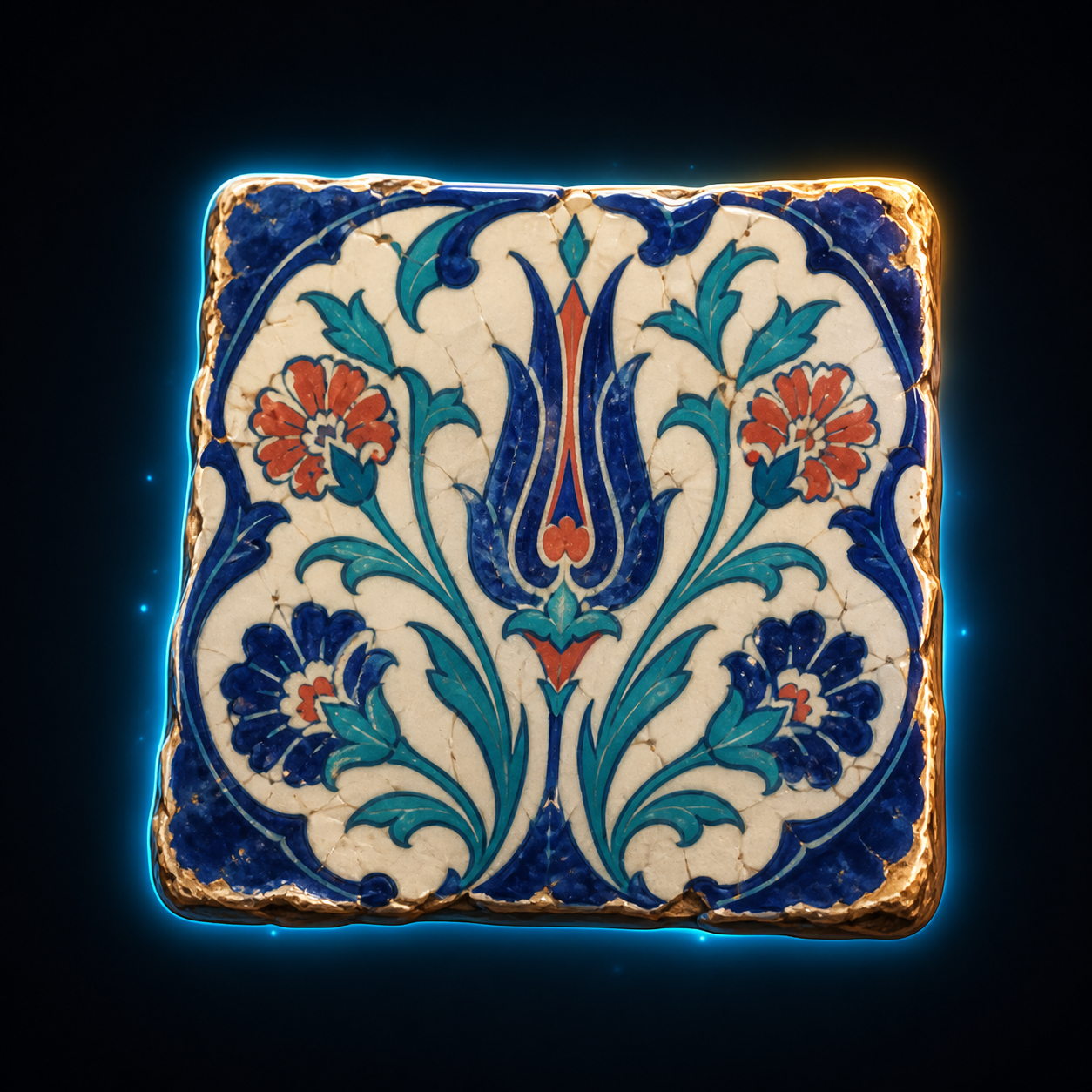 Hand-painted Ceramic Tile