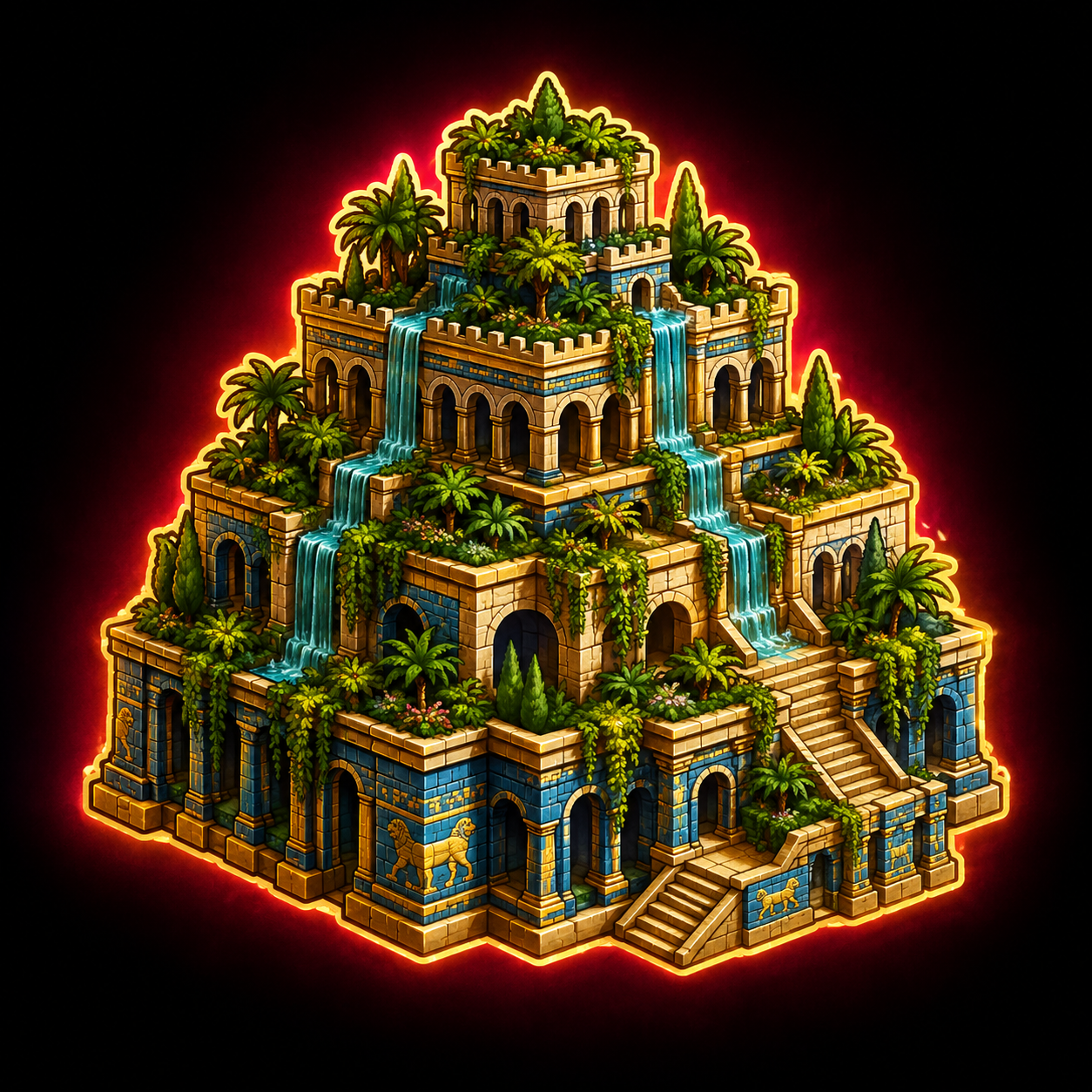 Hanging Gardens of Babylon (Model)
