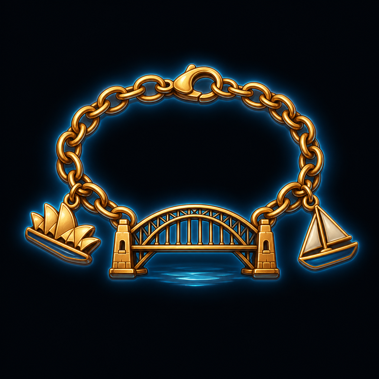 Harbour Bridge Charm Bracelet