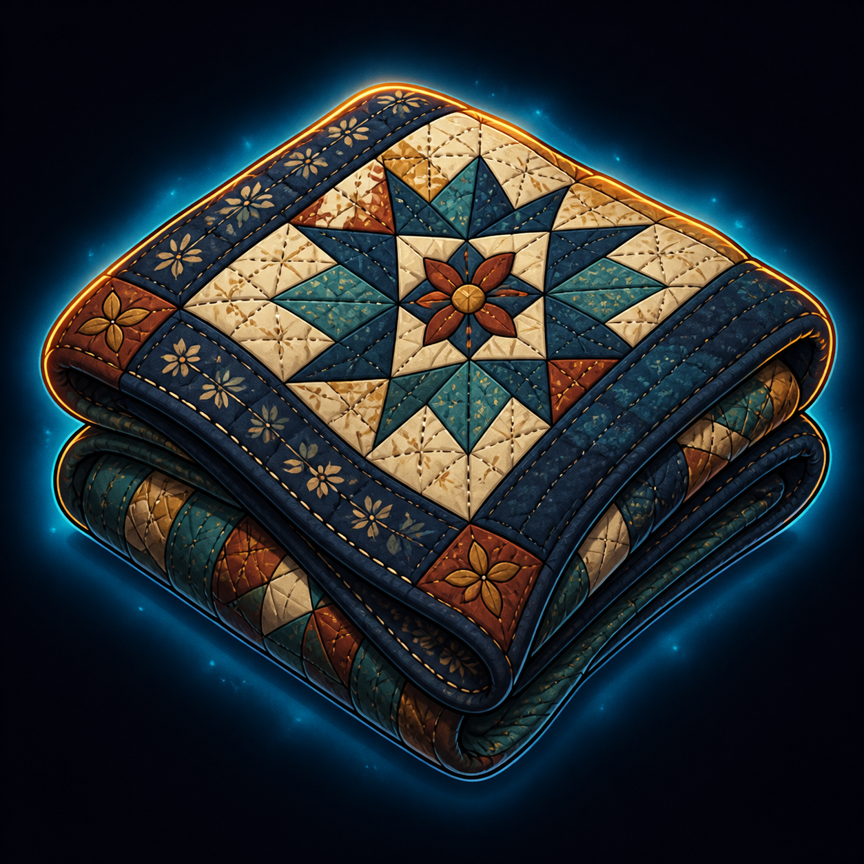 Hand-stitched Quilt (Heirloom)