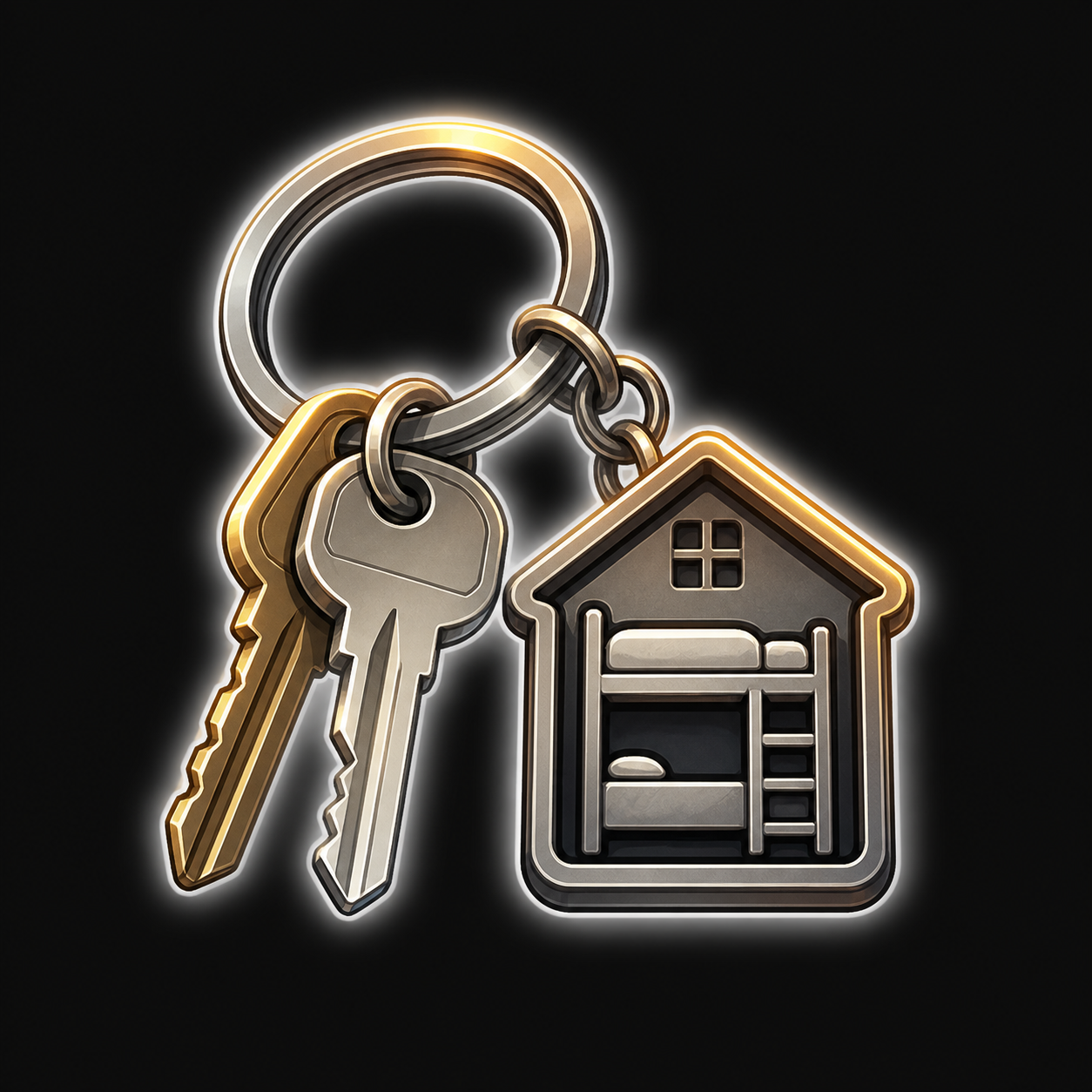 Hostel Keychain Collection