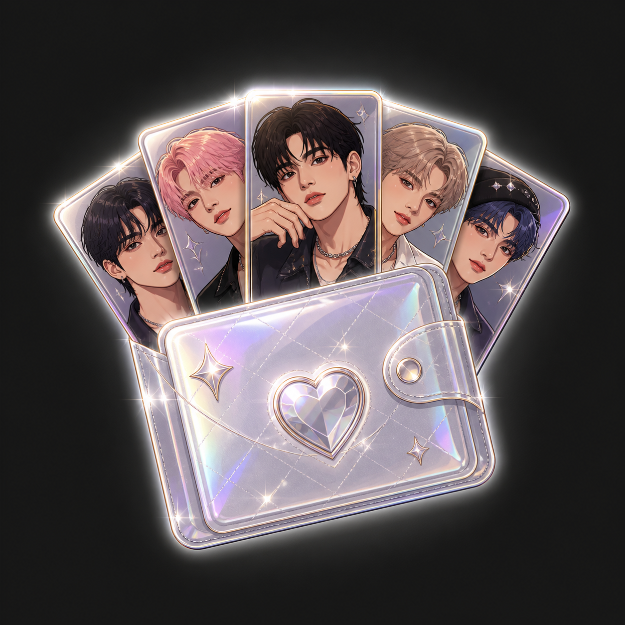K-Pop Photocard Set