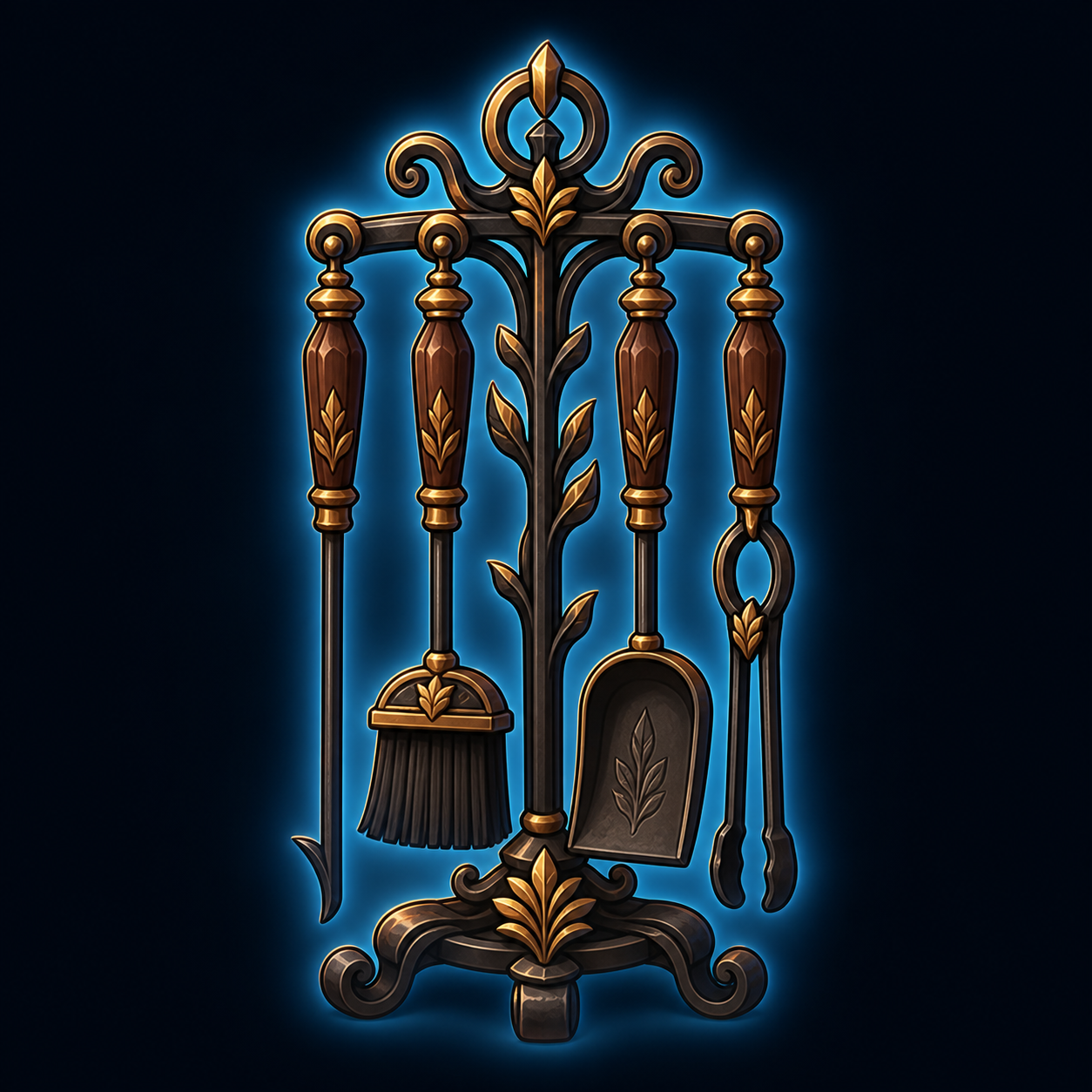 Lakeside Lodge Fireplace Set