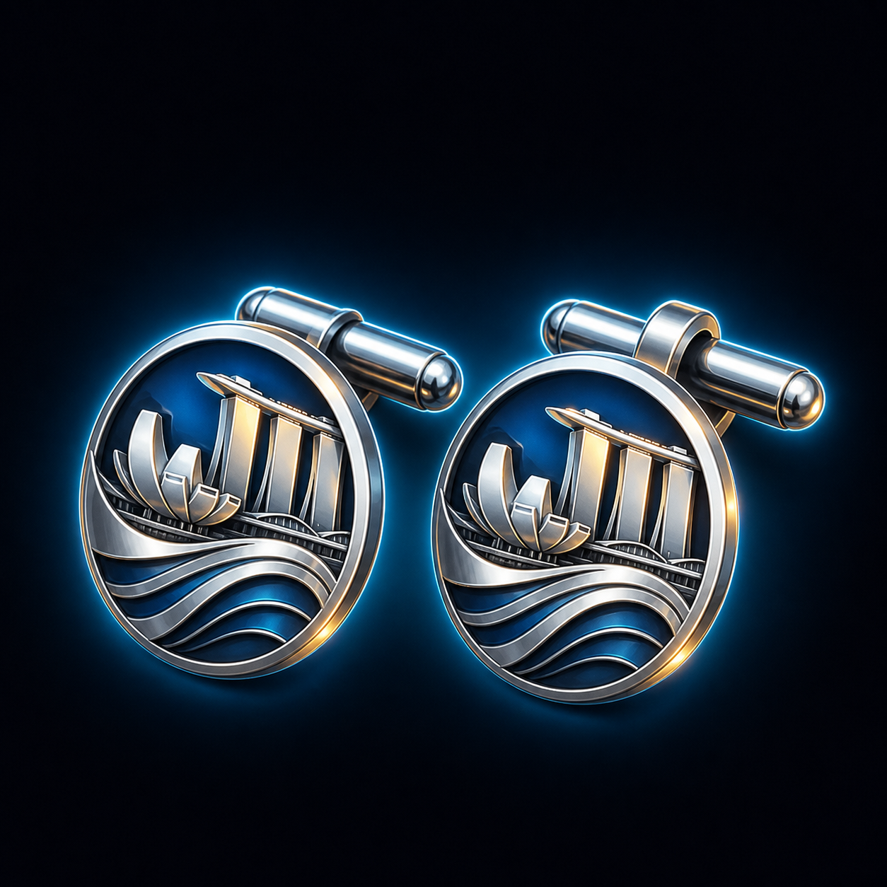 Marina Bay Cufflinks