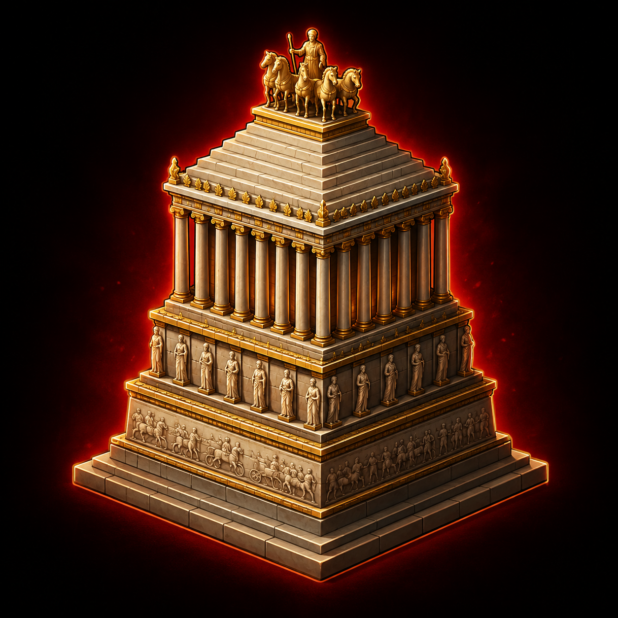 Mausoleum at Halicarnassus (Model)