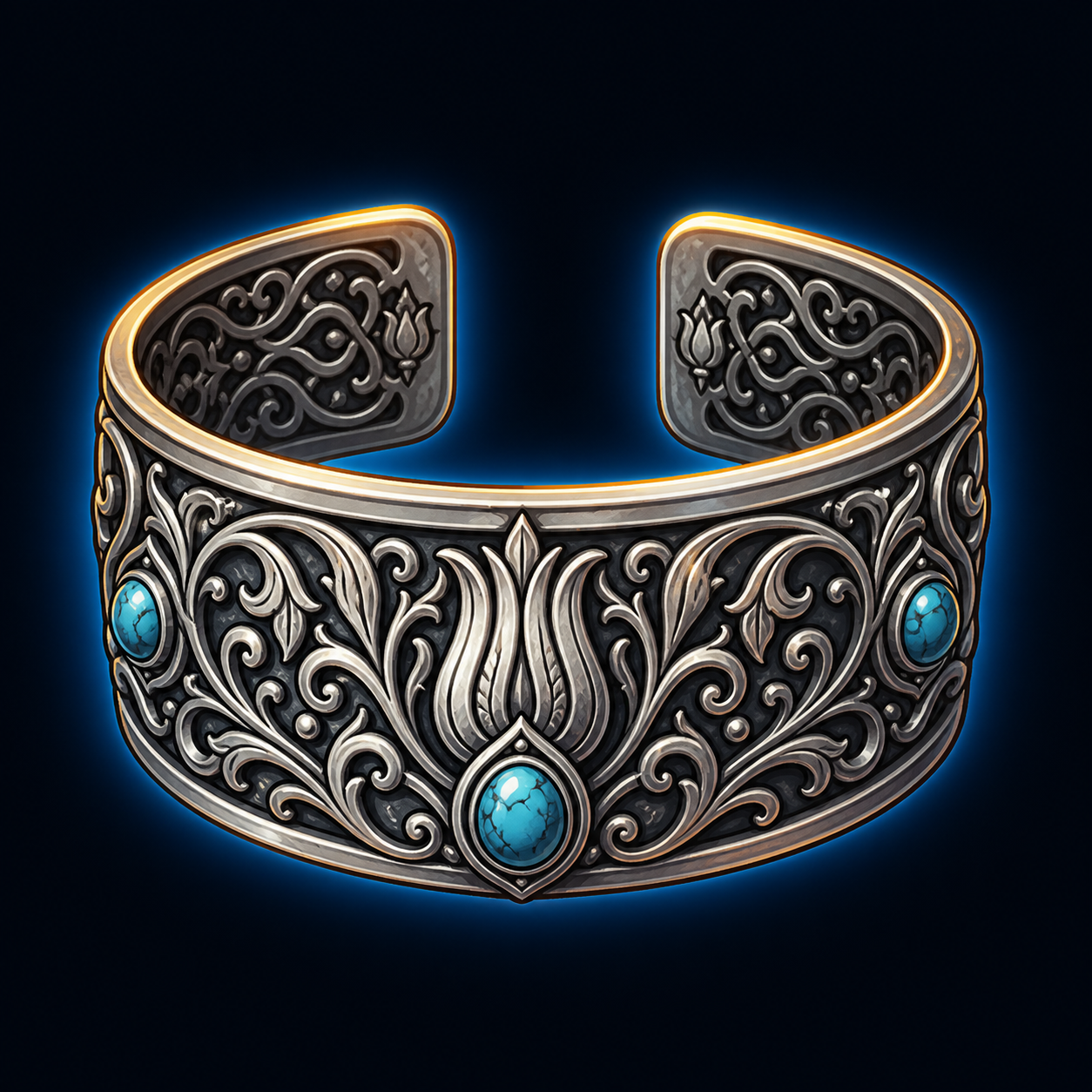 Ottoman Silver Bracelet