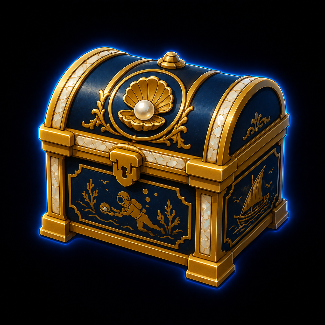 Pearl Diving Heritage Box