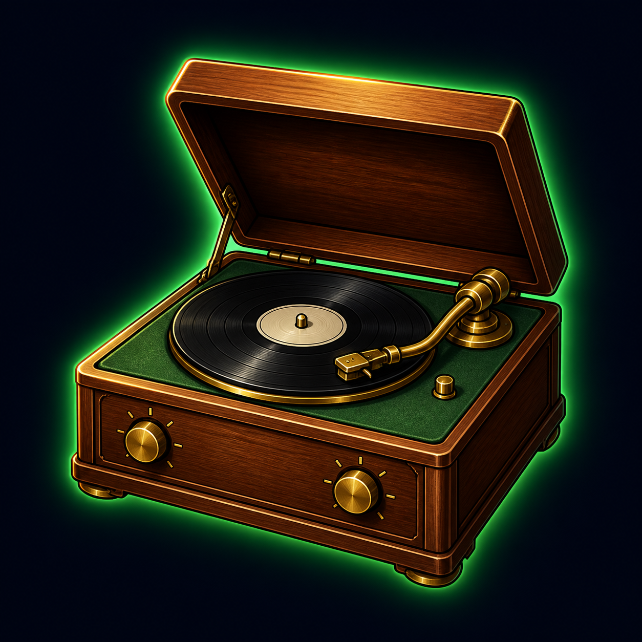 Refurbished Vinyl Record Player