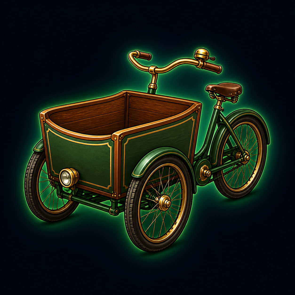Restored Delivery Tricycle
