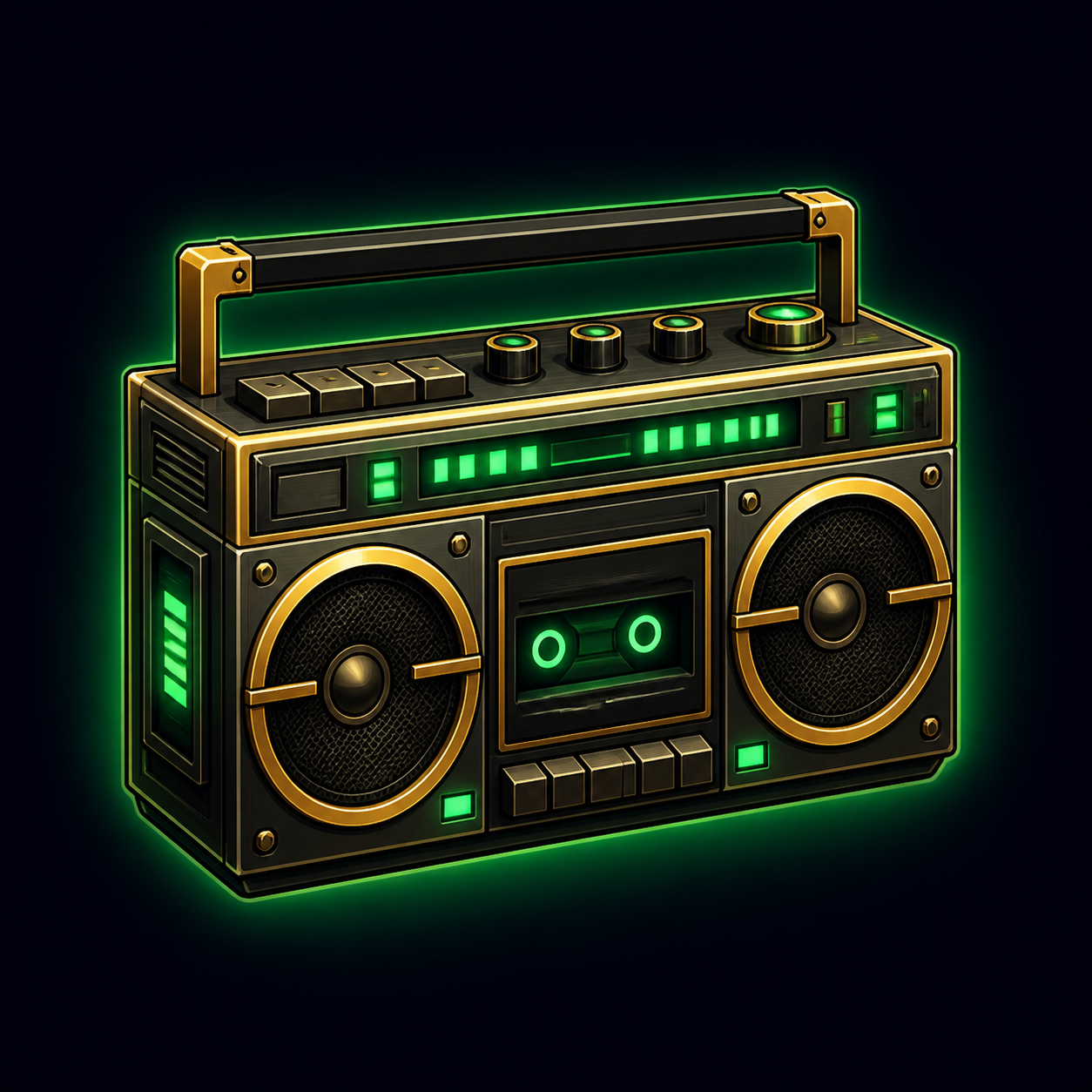 Retro Boombox