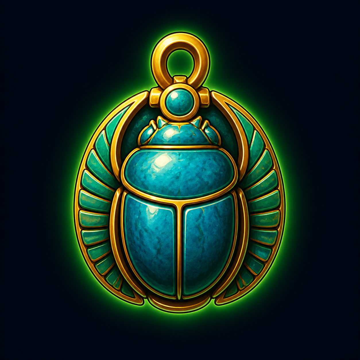 Scarab Amulet Replica