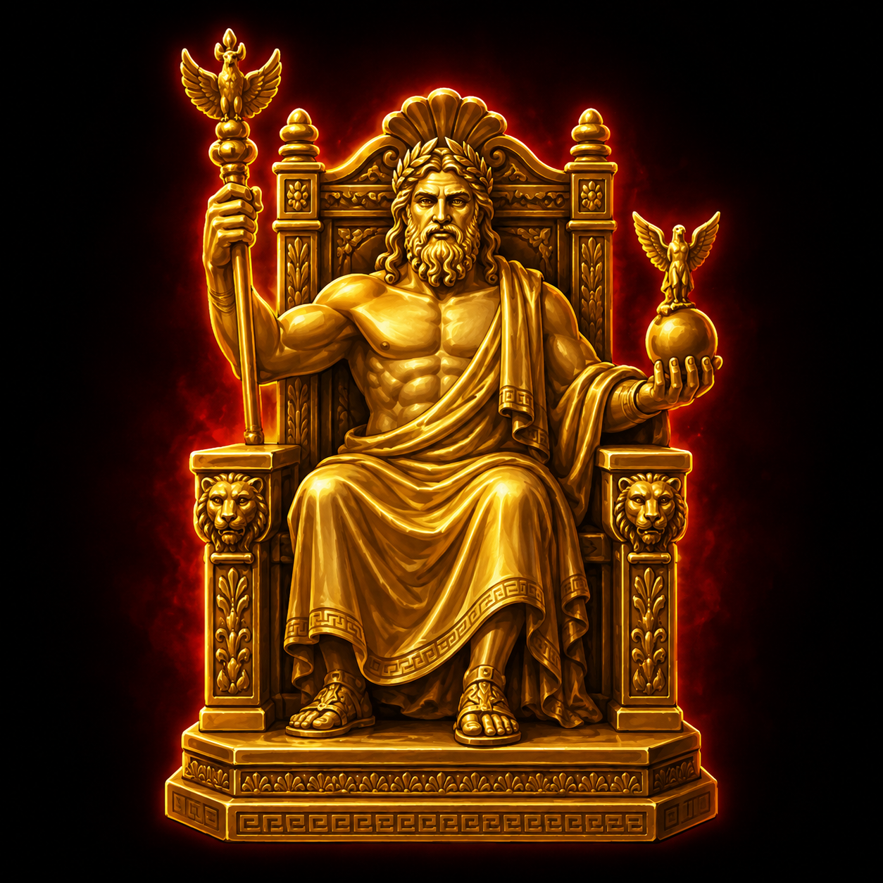 Statue of Zeus at Olympia (Model)