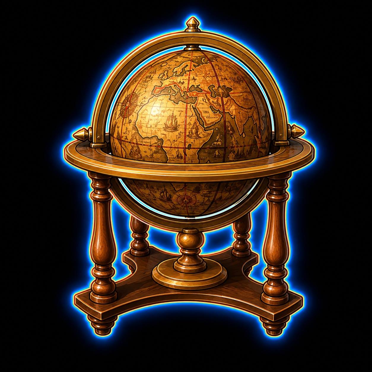 Antique Globe (Tabletop)