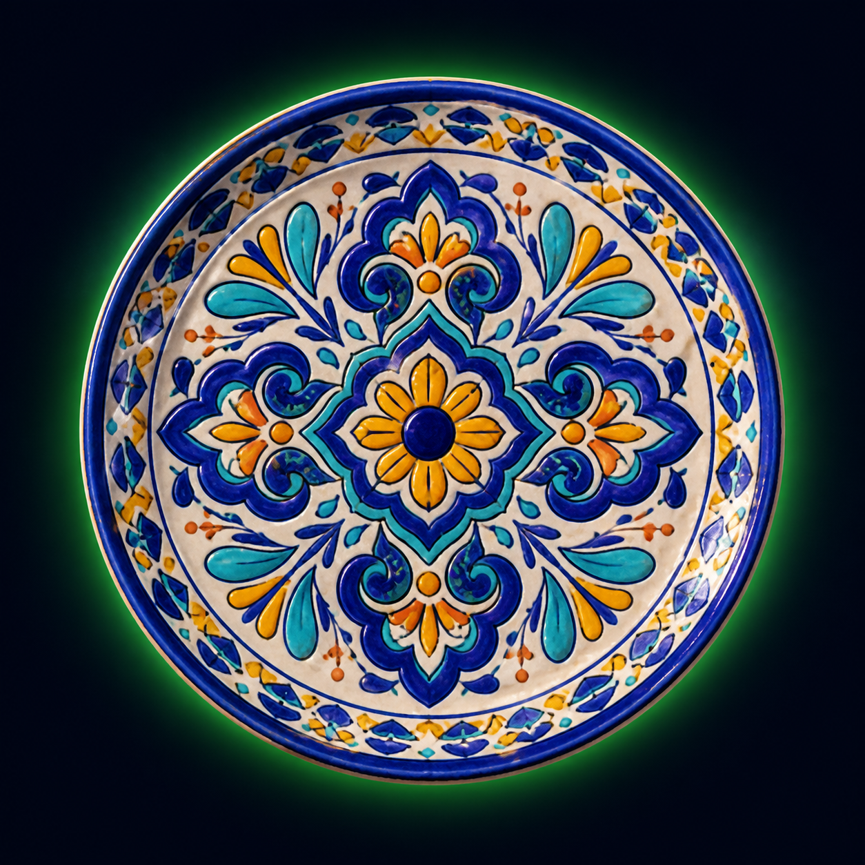 Talavera Ceramic Plate