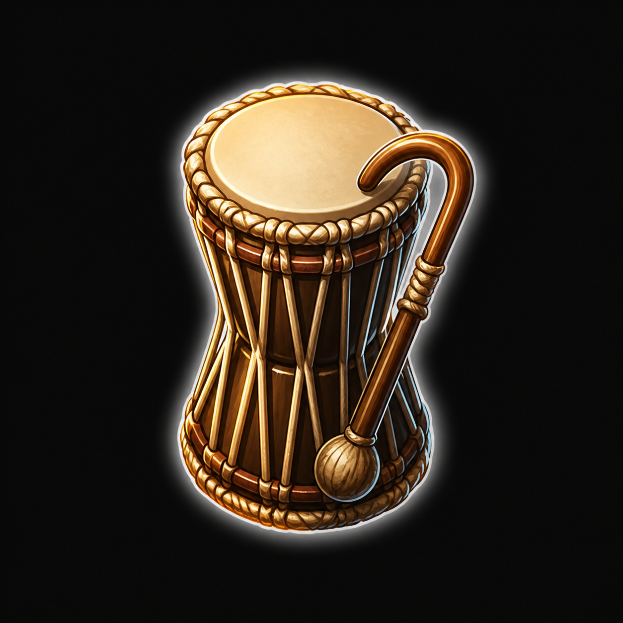 Talking Drum Miniature