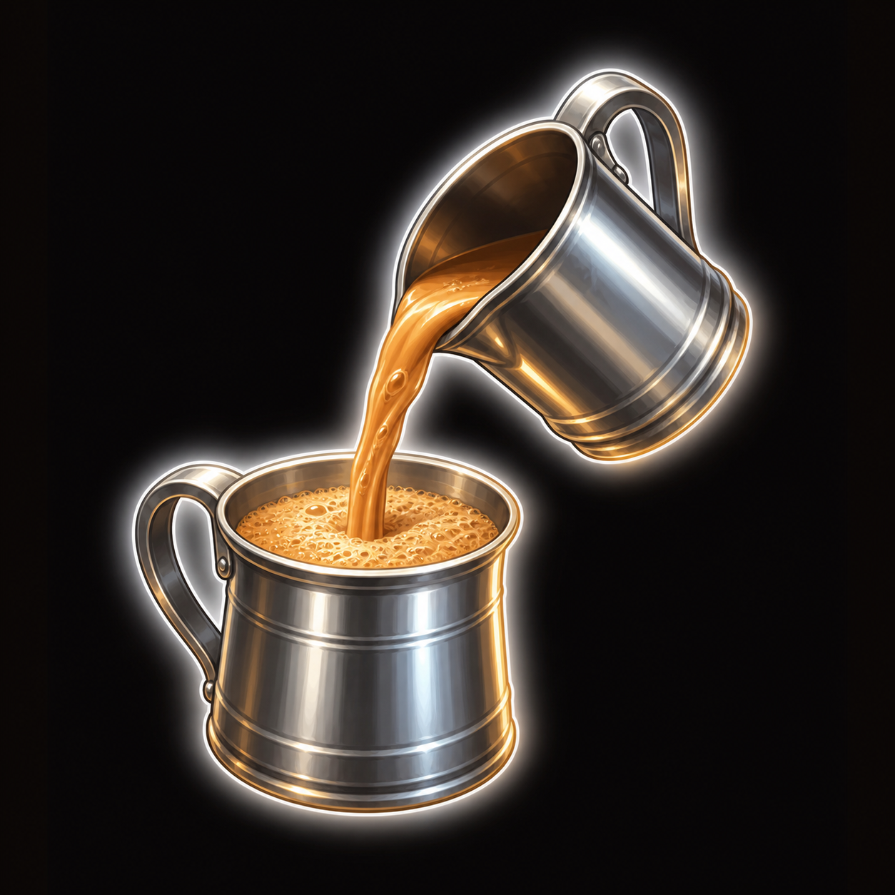 Teh Tarik Pouring Set