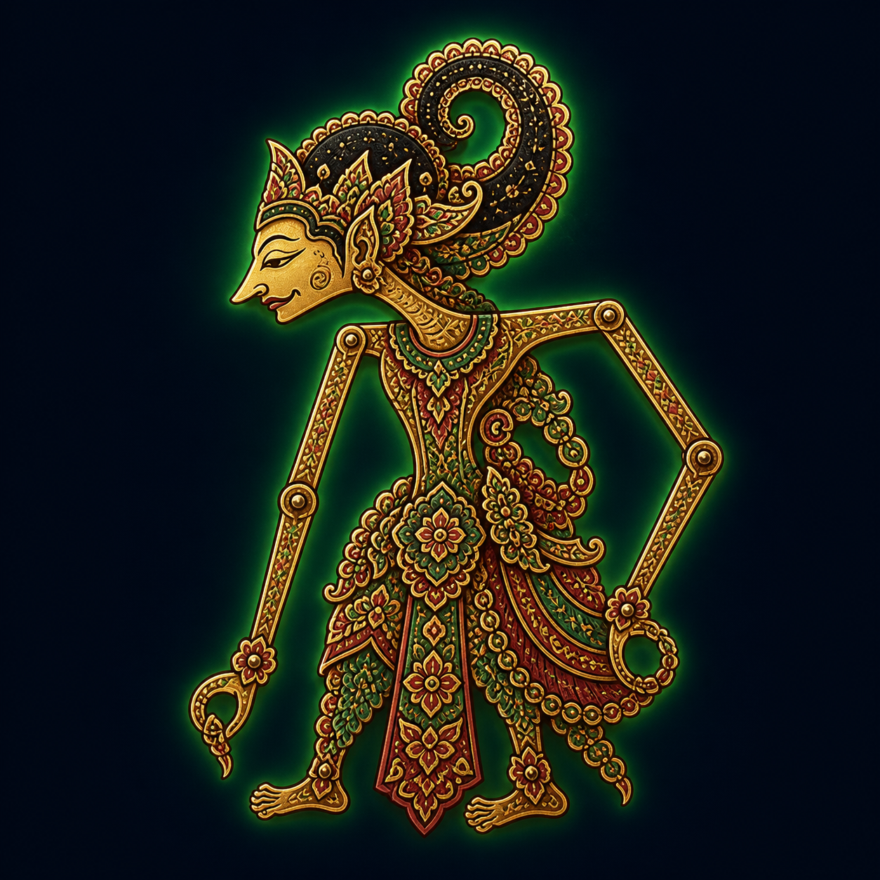 Wayang Puppet Replica