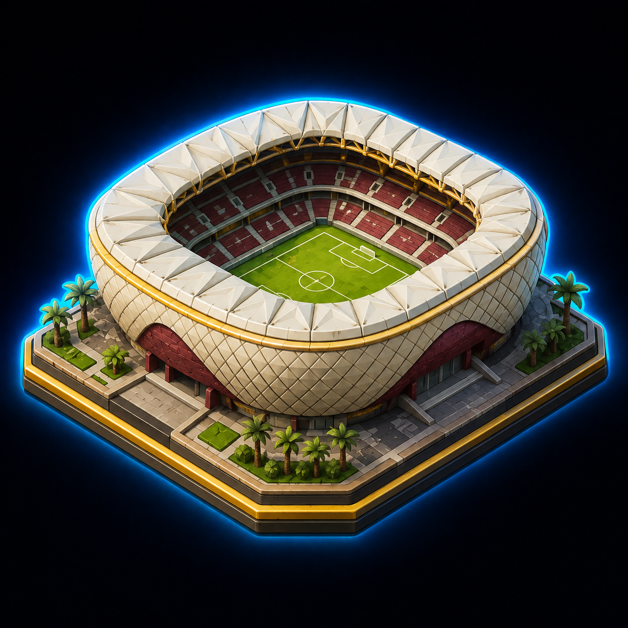 World Cup Stadium Model