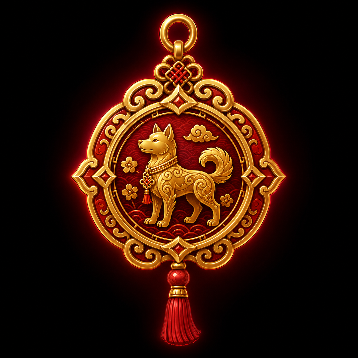 Year of the Dog Charm