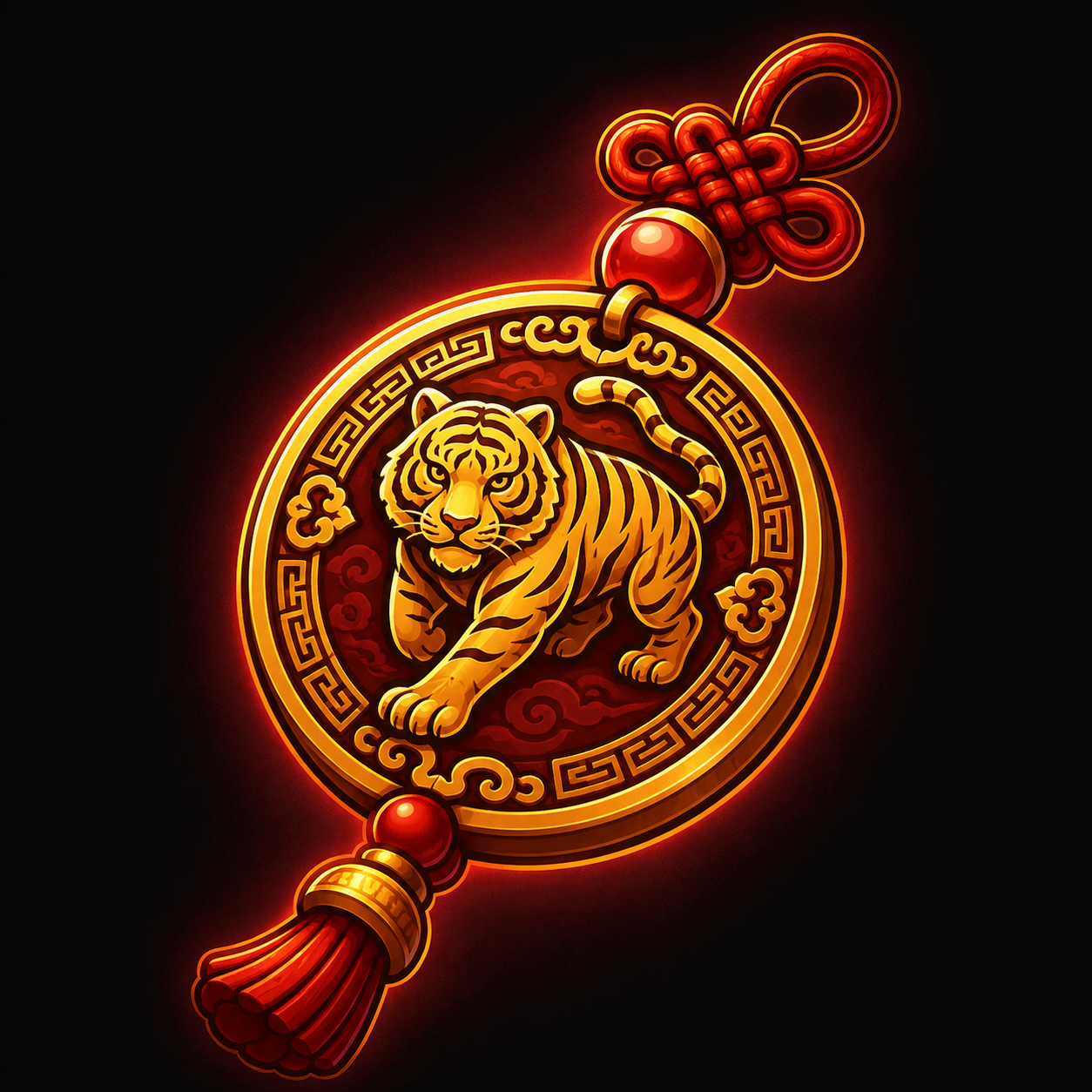 Year of the Tiger Charm